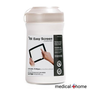 Surface Cleaner Easy Screen Premoistened Alcohol Based Wipe 70 Count Alcohol - 12 can CASE
